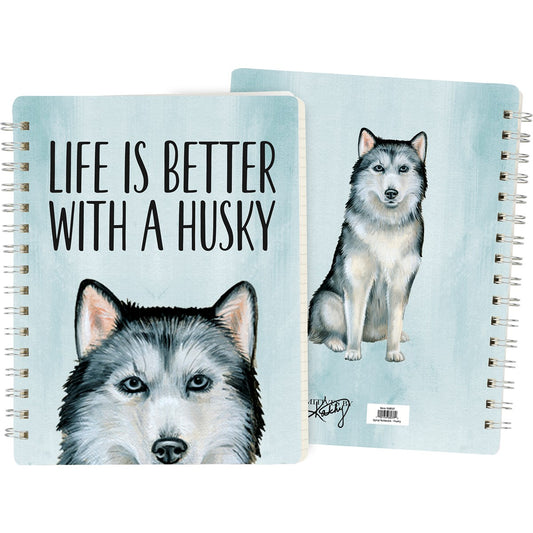 HUSKY SPIRAL NOTEBOOK