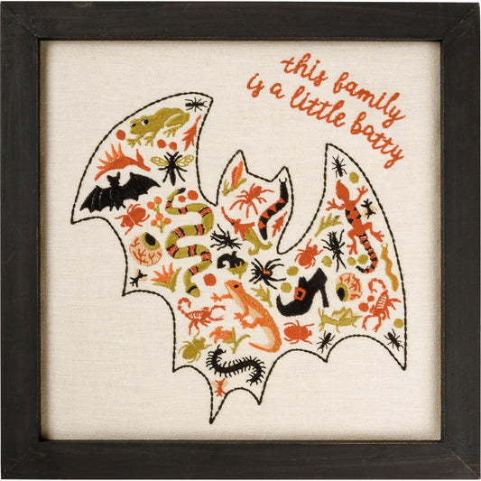 A LITTLE BATTY WALL DECOR