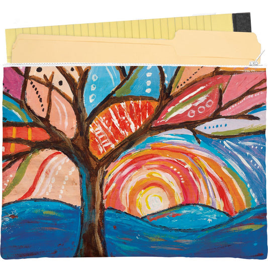 TREE ZIPPER FOLDER