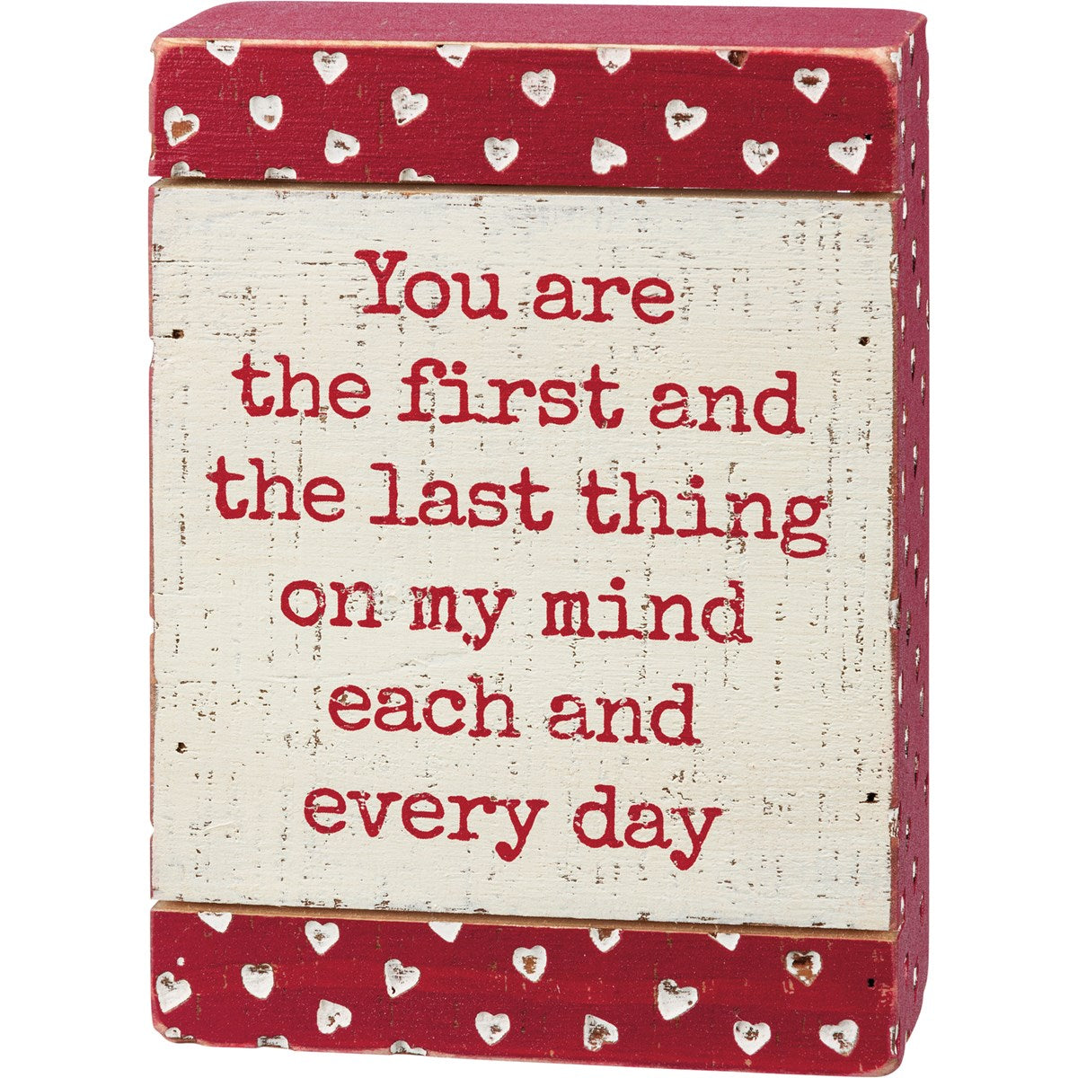 Every Day Slat Box Sign