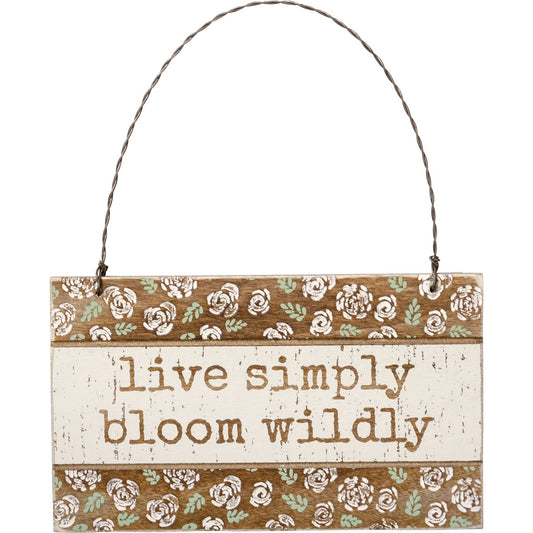 LIVE SIMPLY ORNAMENT