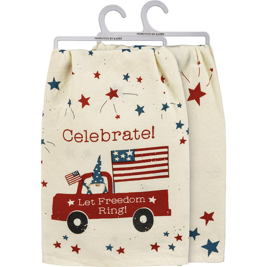 CELEBRATE DISH TOWEL