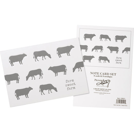 SWEET FARM NOTE CARD SET