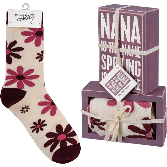 Nana Sign & Socks