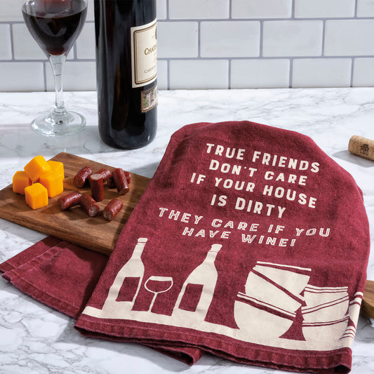 TRUE FRIENDS DISH TOWEL