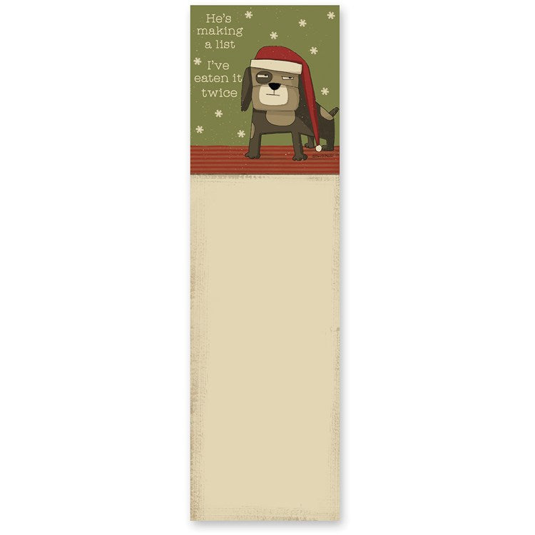 MAKING A LIST LIST PAD