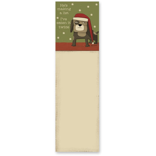 MAKING A LIST LIST PAD