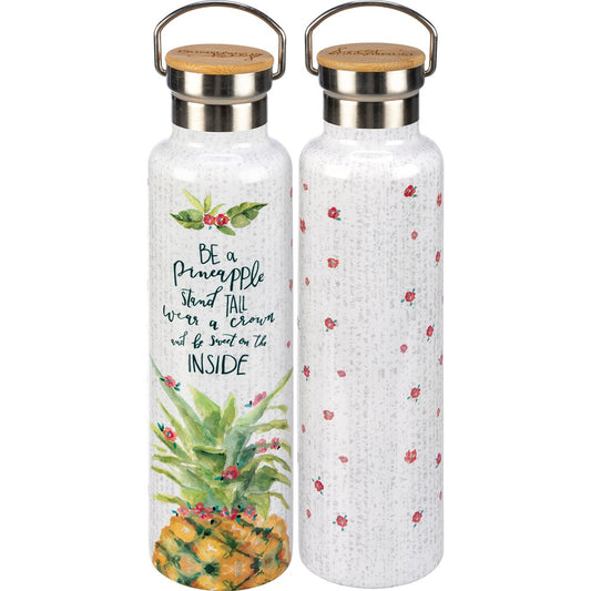 A PINEAPPLE INSULATED BOTTLE