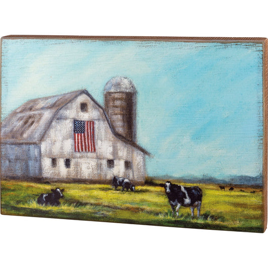 Farm Box Sign