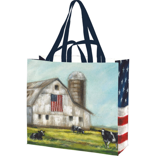 Market Tote - Farm And Flag