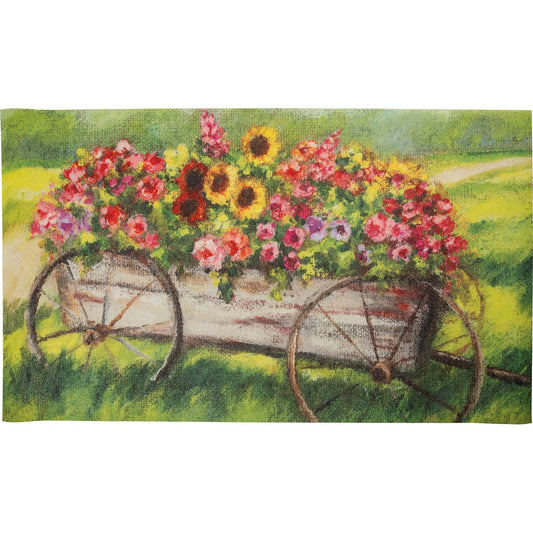 Flower Wagon Rug