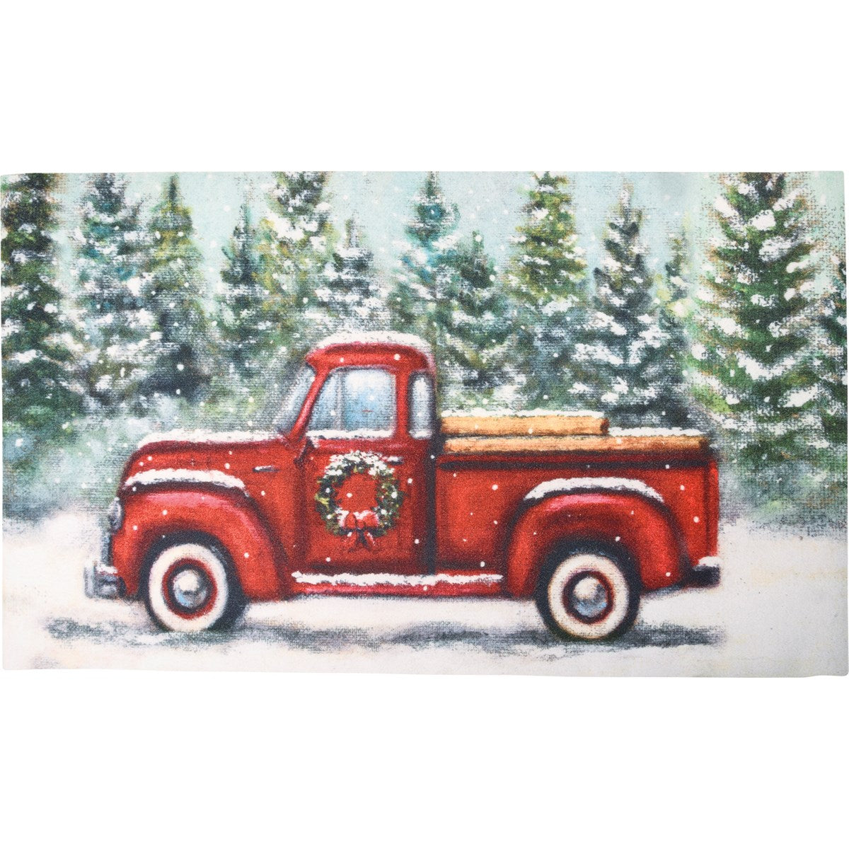 Red Truck Rug