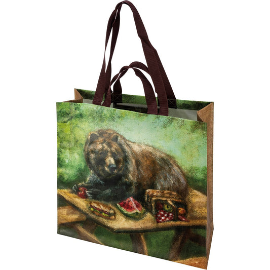BEAR PICNIC MARKET TOTE