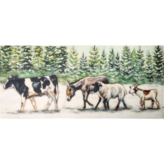 WINTER PARADE RUG
