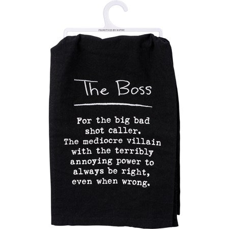 THE BOSS TOWEL
