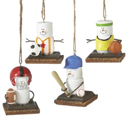 Smores Sports ornament