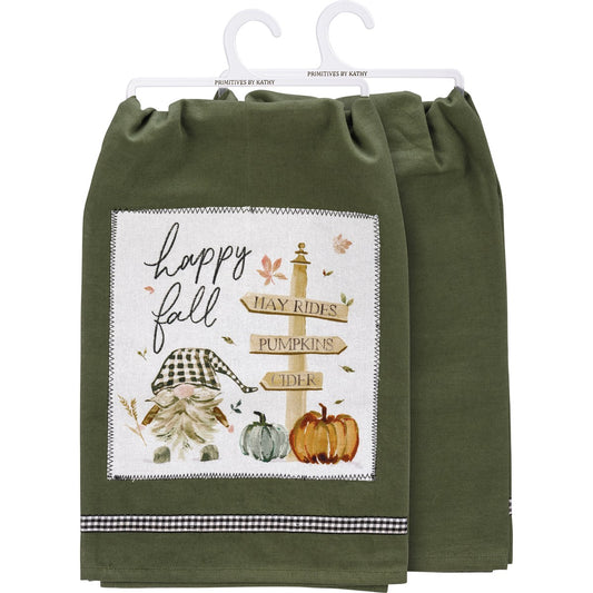 Happy Fall Kitchen Towel