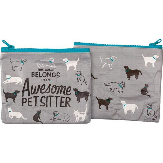 Pet Sitter Zip Wallet