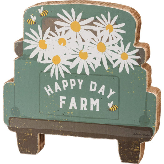Happy Day Farm Truck Chunky Sitter