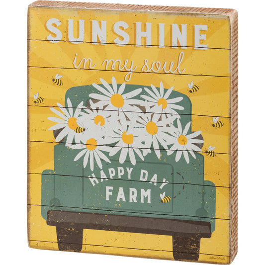 HAPPY DAY FARM BOX SIGN