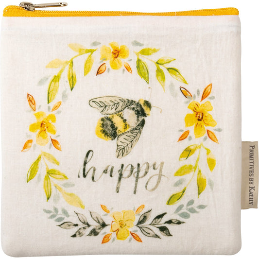 BEE HAPPY Everything Pouch