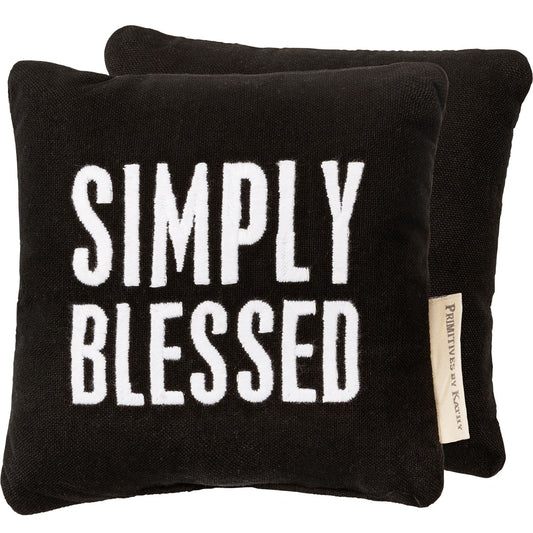 SIMPLY BLESSED MINI PILLOW