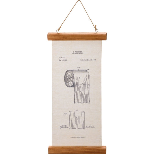 Toilet Paper Wall Decor