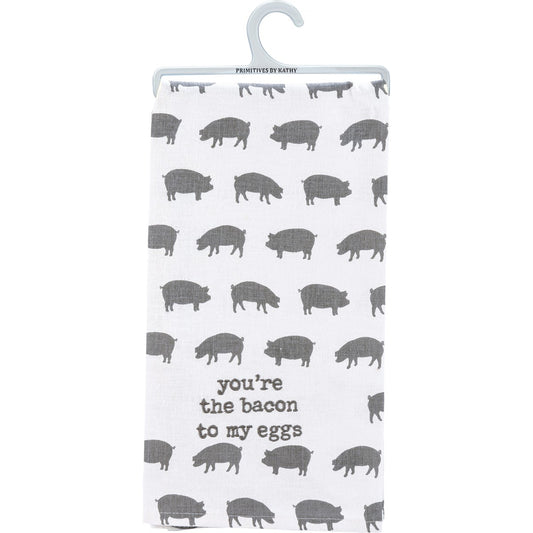 BACON TO MY EGGS KITCHEN TOWEL
