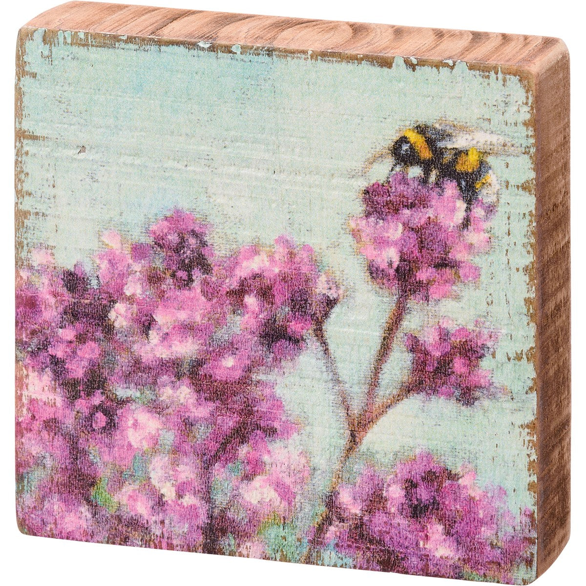 Block Sign - Red Clover