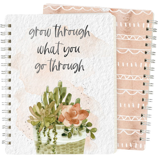 GROW THROUGH SPIRAL NOTEBOOK
