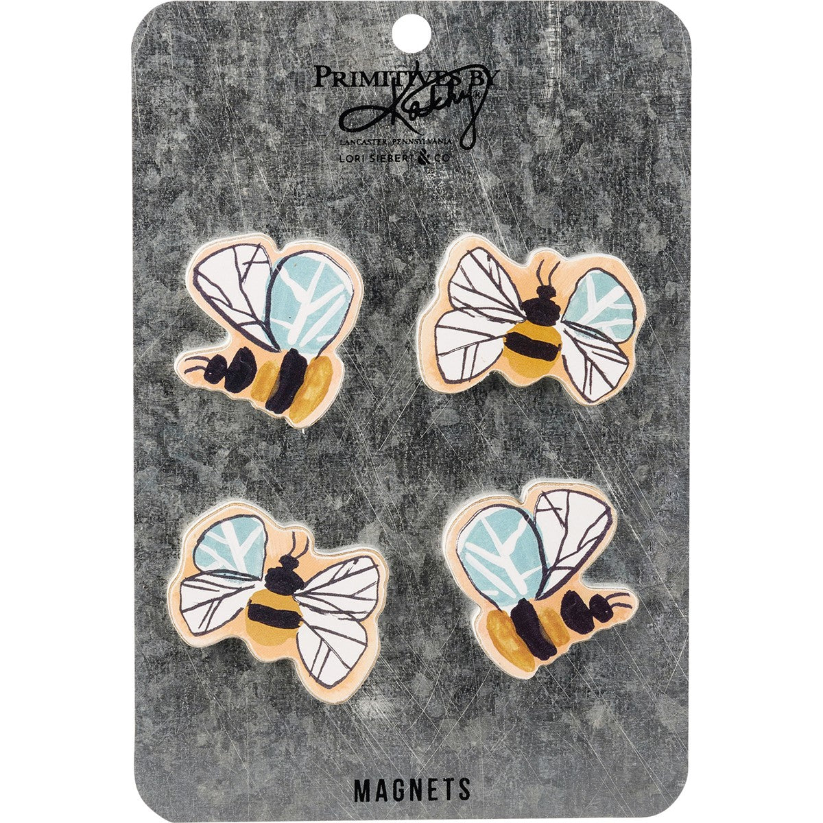 Bee Magnets Set of 4