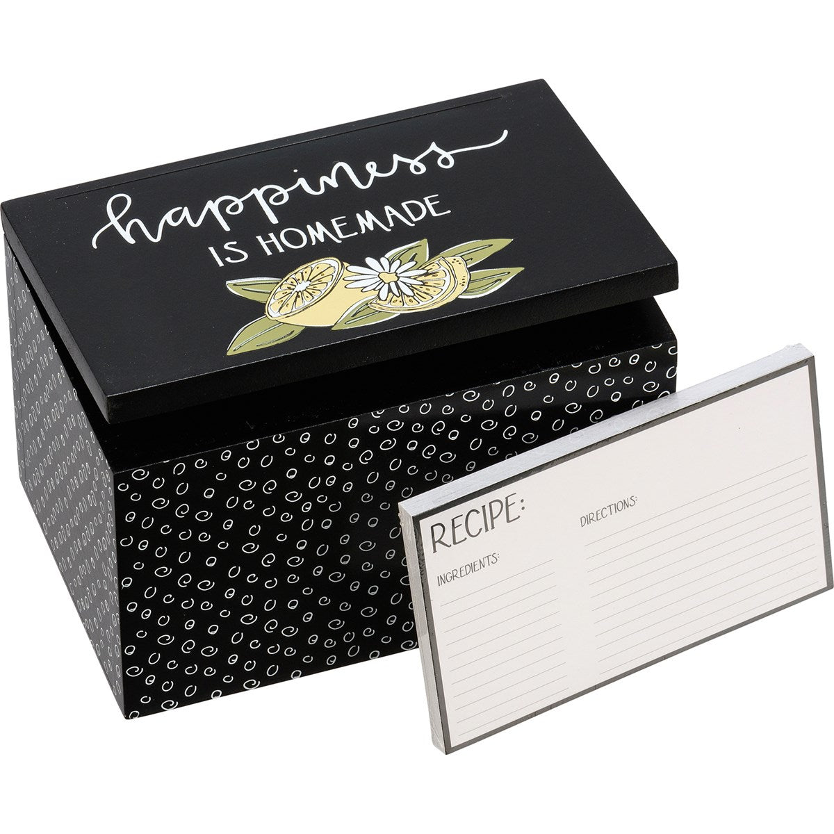 HOMEMADE RECIPIE BOX