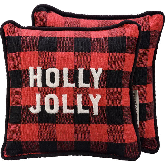 Holly Jolly Pillow