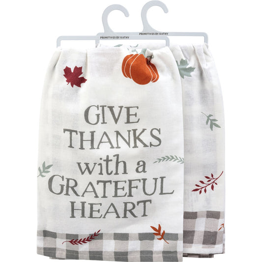 Grateful Heart Kitchen Towel
