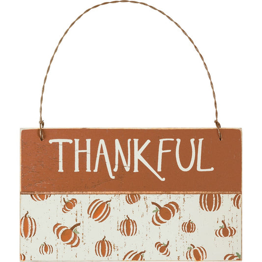 Thankful Holiday Ornament