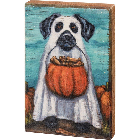 GHOST DOG BLOCK SIGN