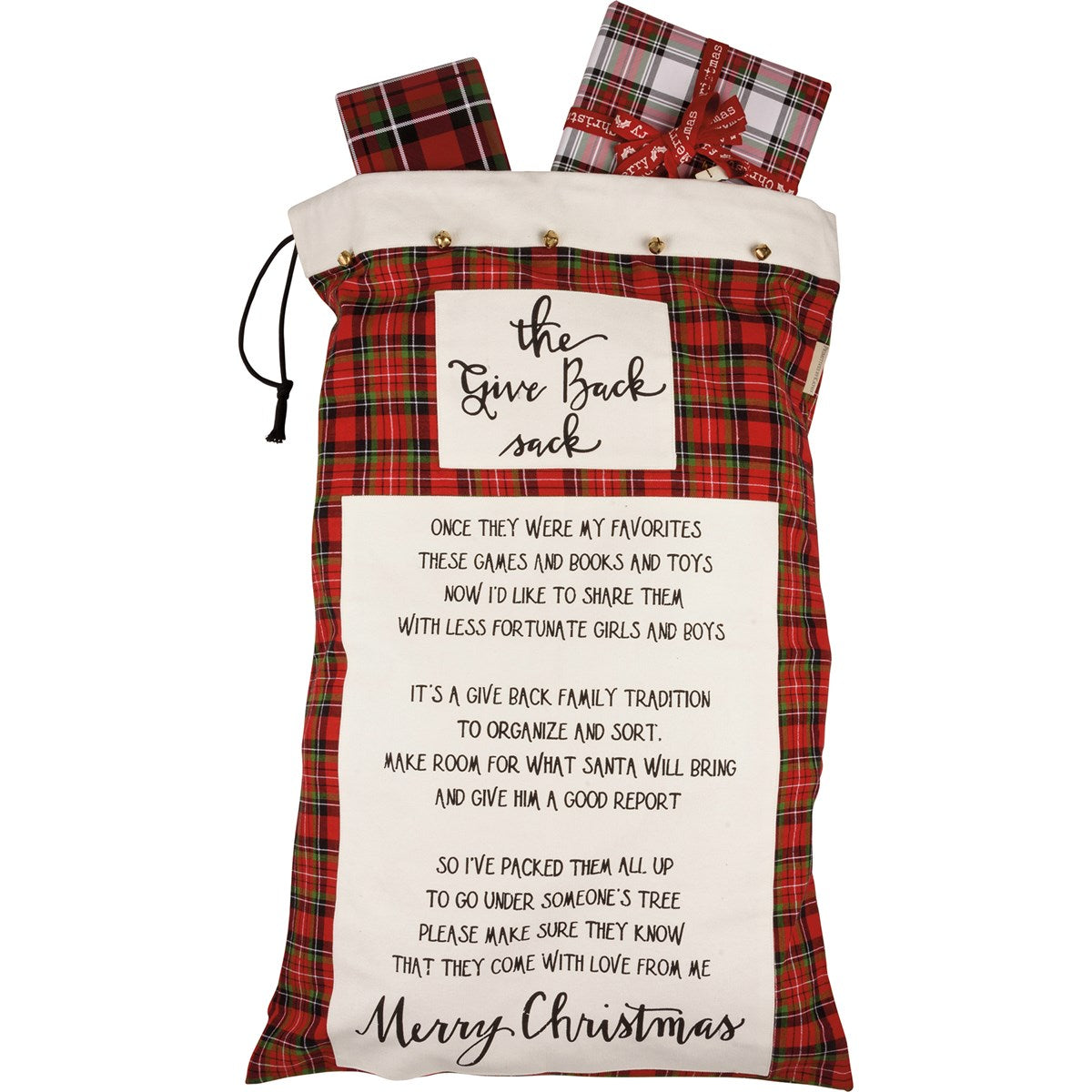 Santa Give Back Sack