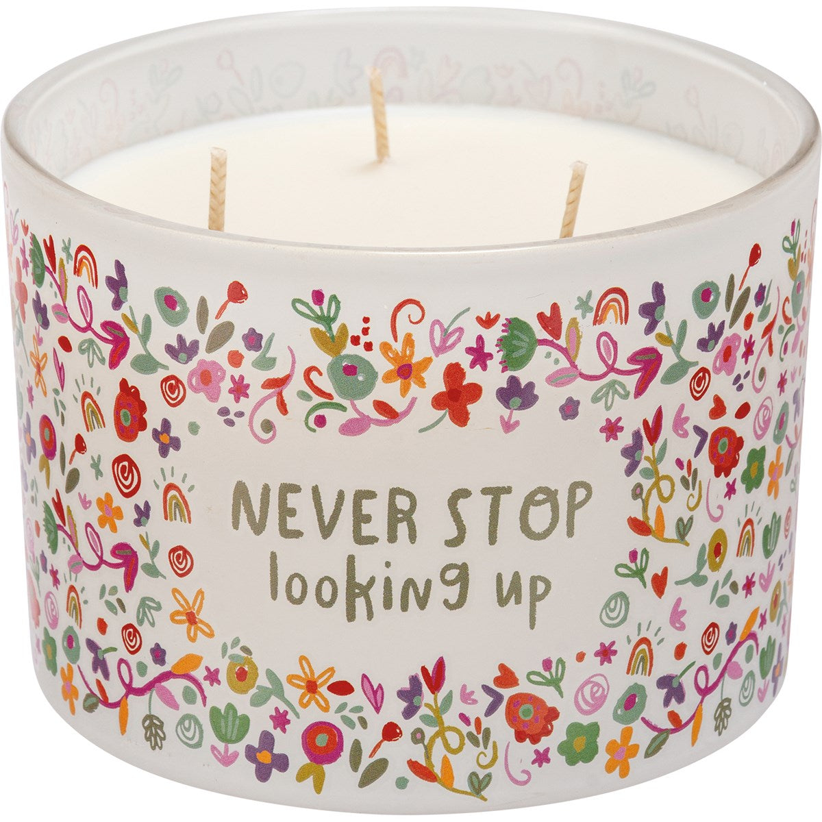Looking Up Jar Candle