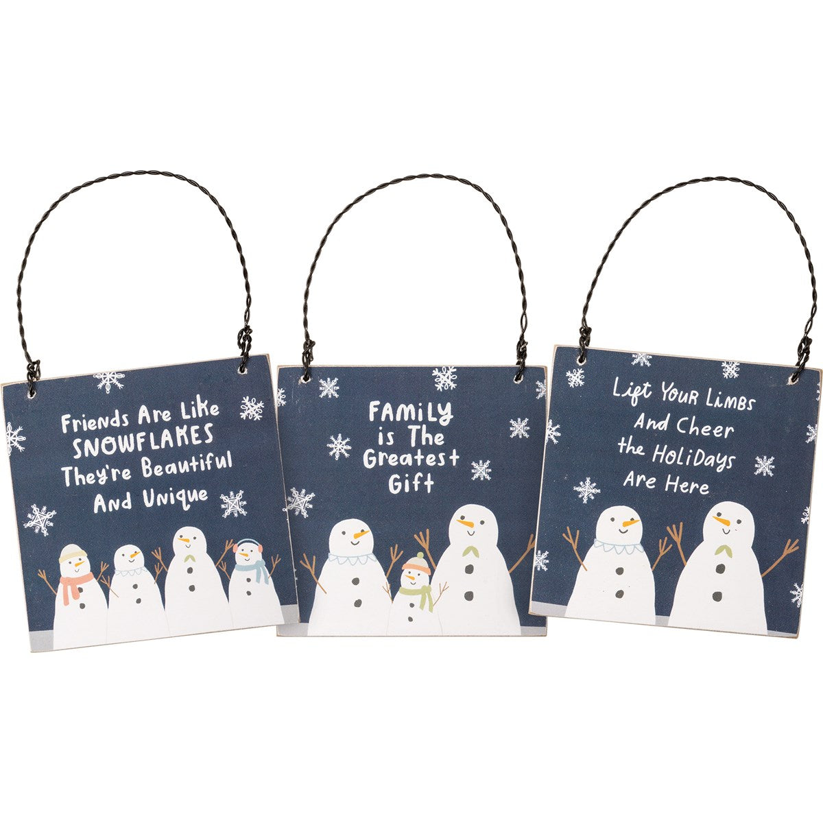 Snowman Ornament - Assorted