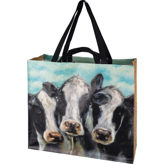 Sister Cows Shopping Tote