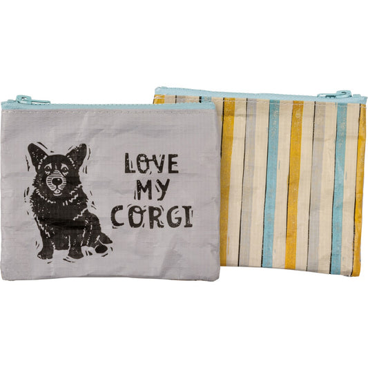 CORGI ZIPPER WALLET