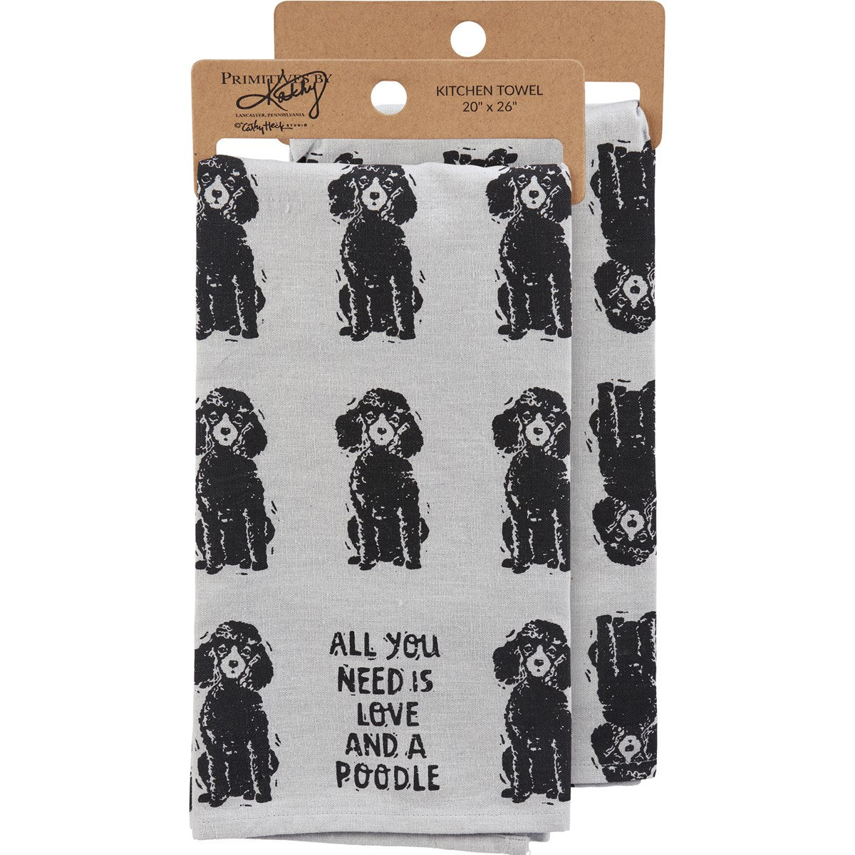 POODLE TOWEL