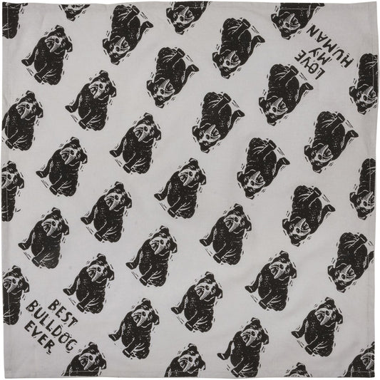 BULLDOG PET BANDANA