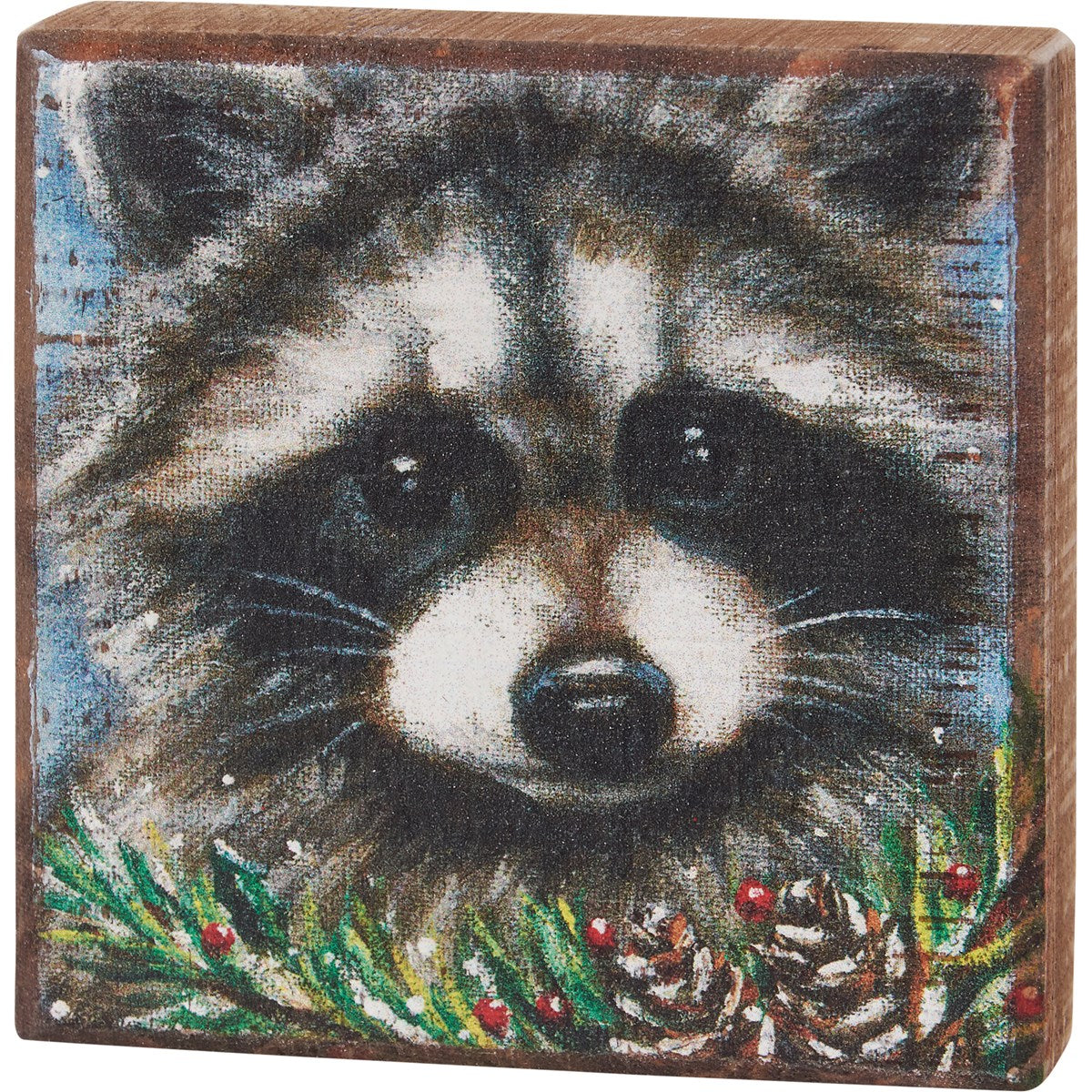 RACOON BLOCK SIGN
