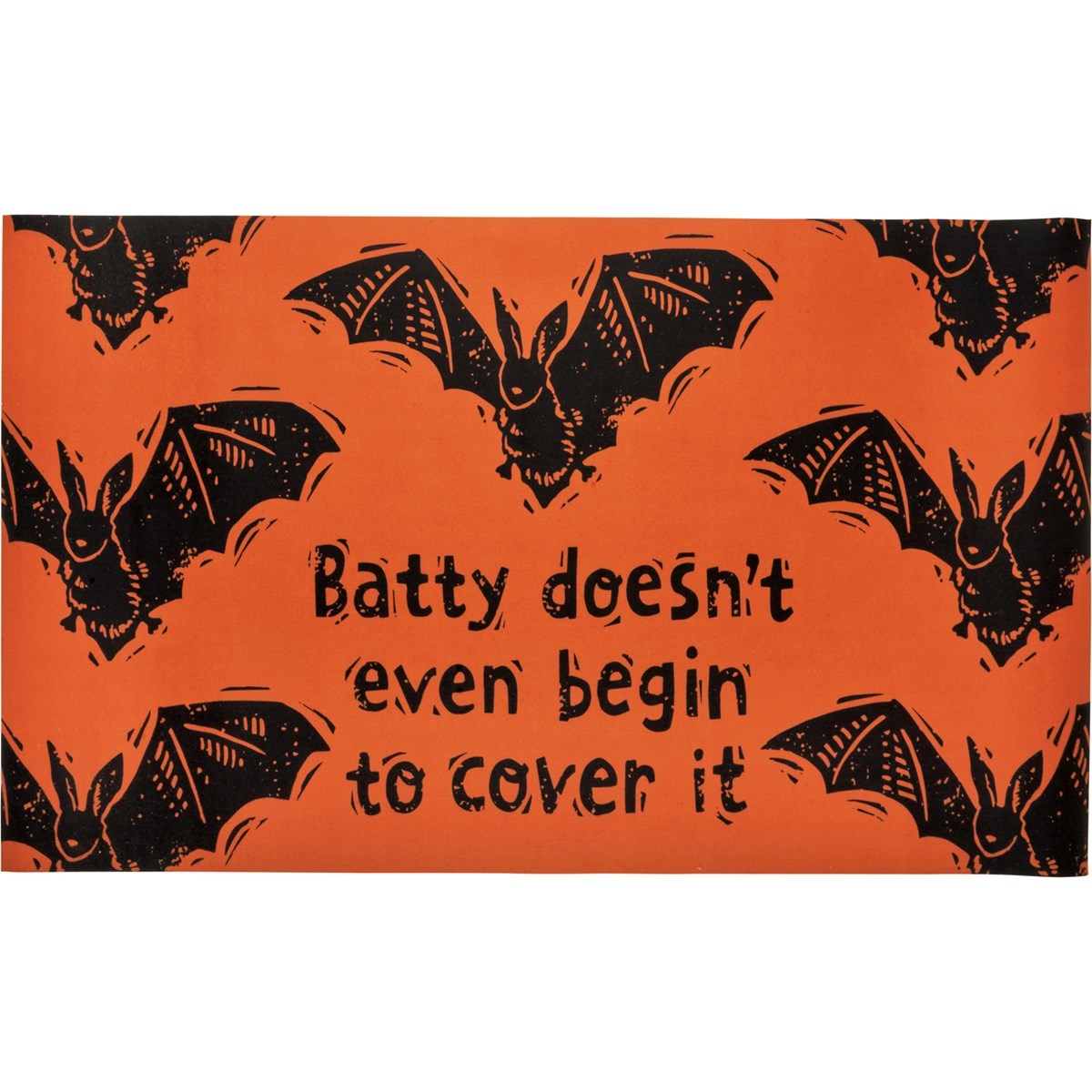 BATTY DOESNT EVEN BEGIN Rug
