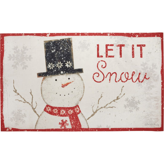 Let It Snow Rug