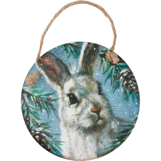 Winter Rabbit Ornament