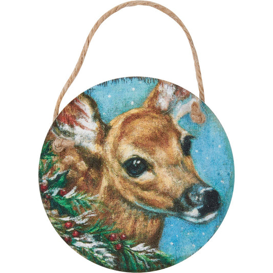 Winter Deer Ornament
