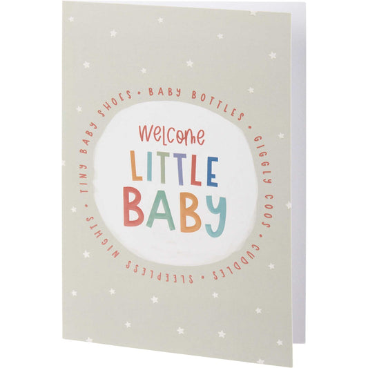 LITTLE BABY GREETING CARD