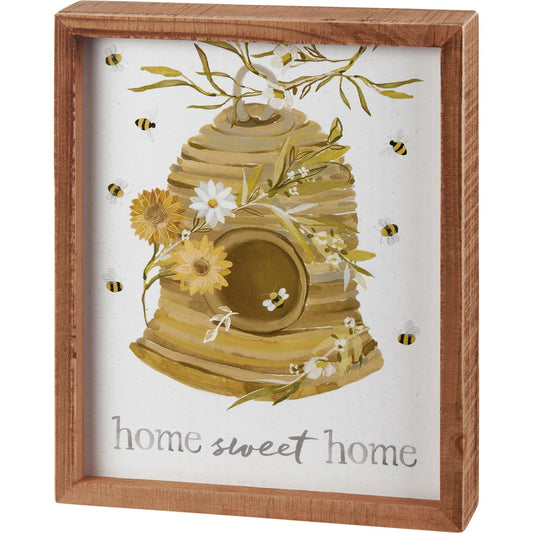 Home Sweet Home Inset Box Sign